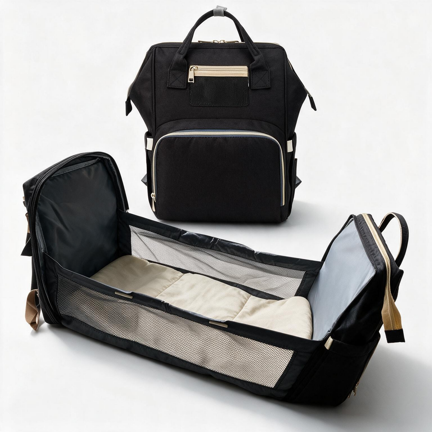 Sac de Voyage Bébé (Noir)