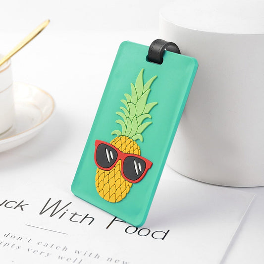 Étiquette de Bagage Ananas Welcome – vue 2 – Yokabag