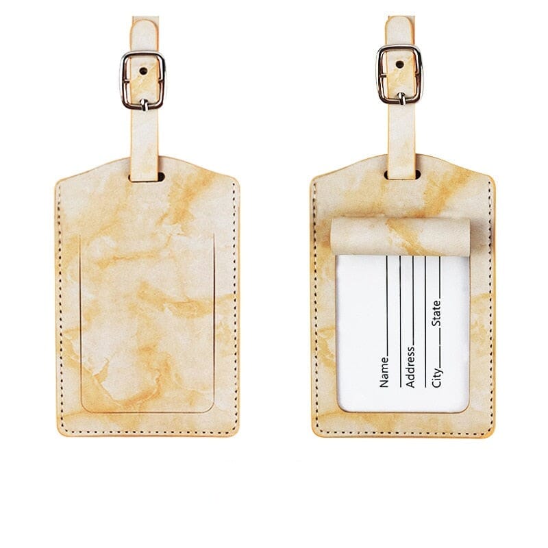 Étiquette Bagage - Marbrure – vue 11 – Yokabag