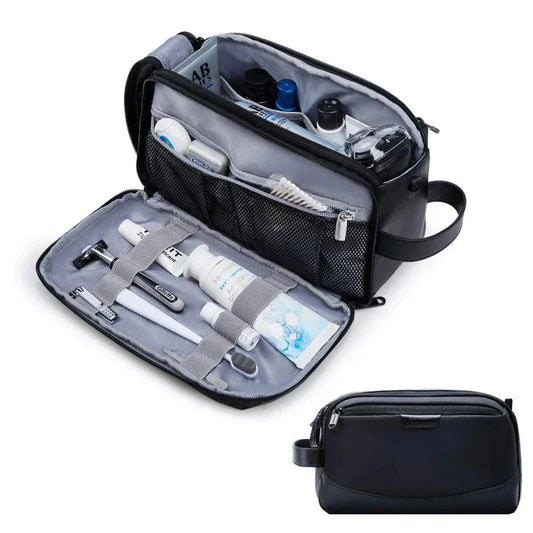 Grande Trousse de Toilette pour Homme Marron – vue 2 – Yokabag
