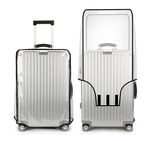 Valise Cover- Clear & Waterproof S (22") – vue 2 – Yokabag