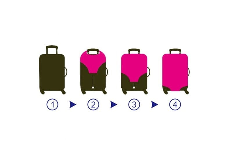 Housse de Protection pour Valise - Voyage en Avion – vue 6 – Yokabag