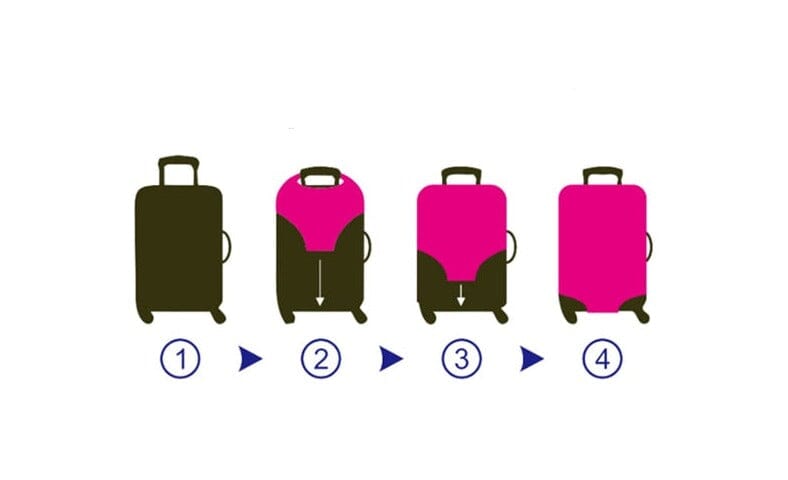 Housse de Protection Voyage pour Valise – vue 6 – Yokabag