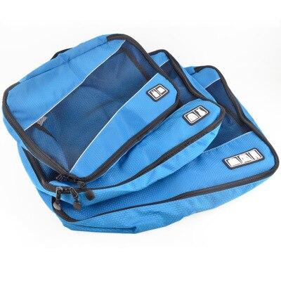 Organisateurs de Valise - (Pack de 3, Bleu Ciel) – Yokabag
