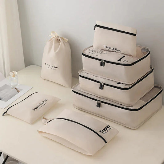 Cubes de Voyage Essentials Blanc – vue 2 – Yokabag