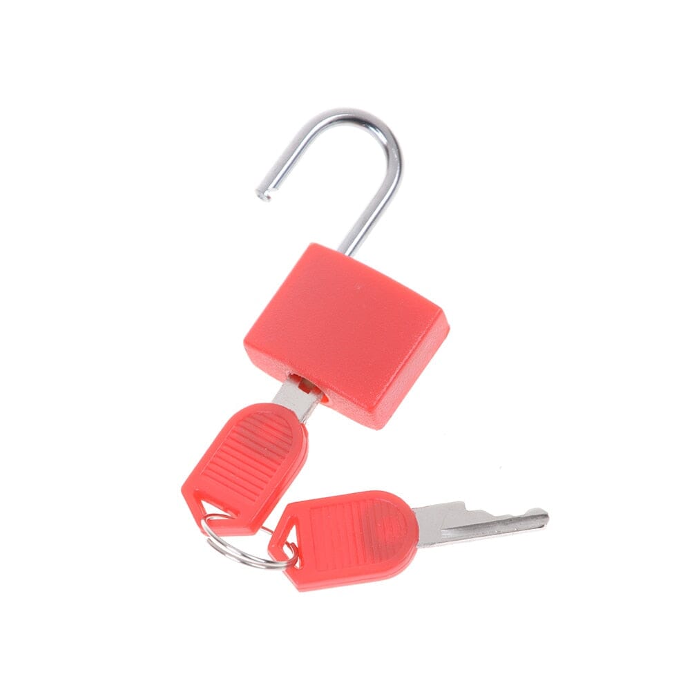 Petit Cadenas Valise à Clé Rouge - Édition Voyage – vue 2 – Yokabag