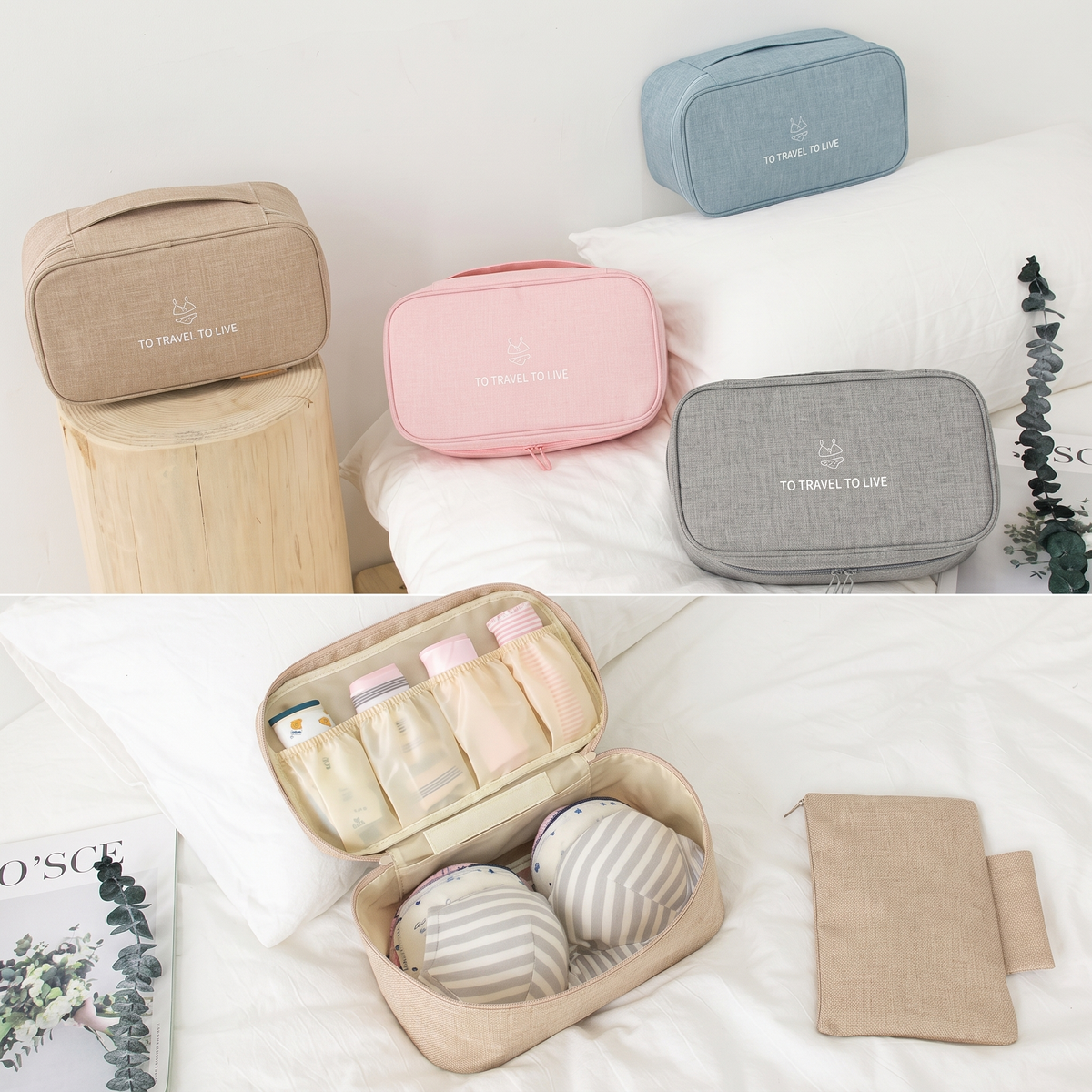 Pochette de Voyage pour Sous-Vêtements – vue 2 – Yokabag