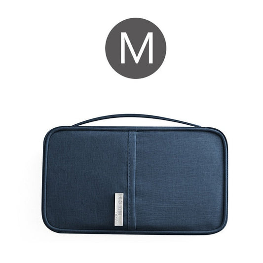 Portefeuille de Voyage Bleu Marine – vue 2 – Yokabag