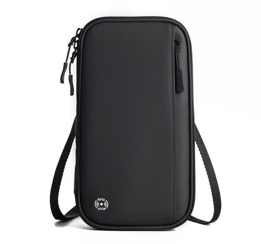 Portefeuille de Voyage Protection RFID Bleu Marine – vue 2 – Yokabag
