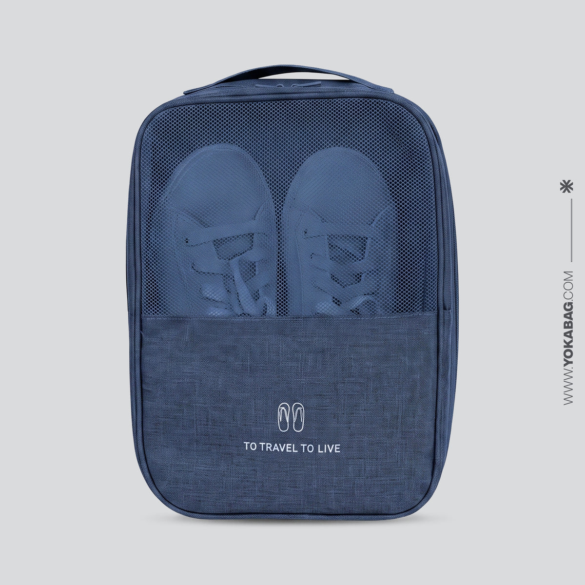 Sac de Voyage pour Chaussures- (Bleu Marine)