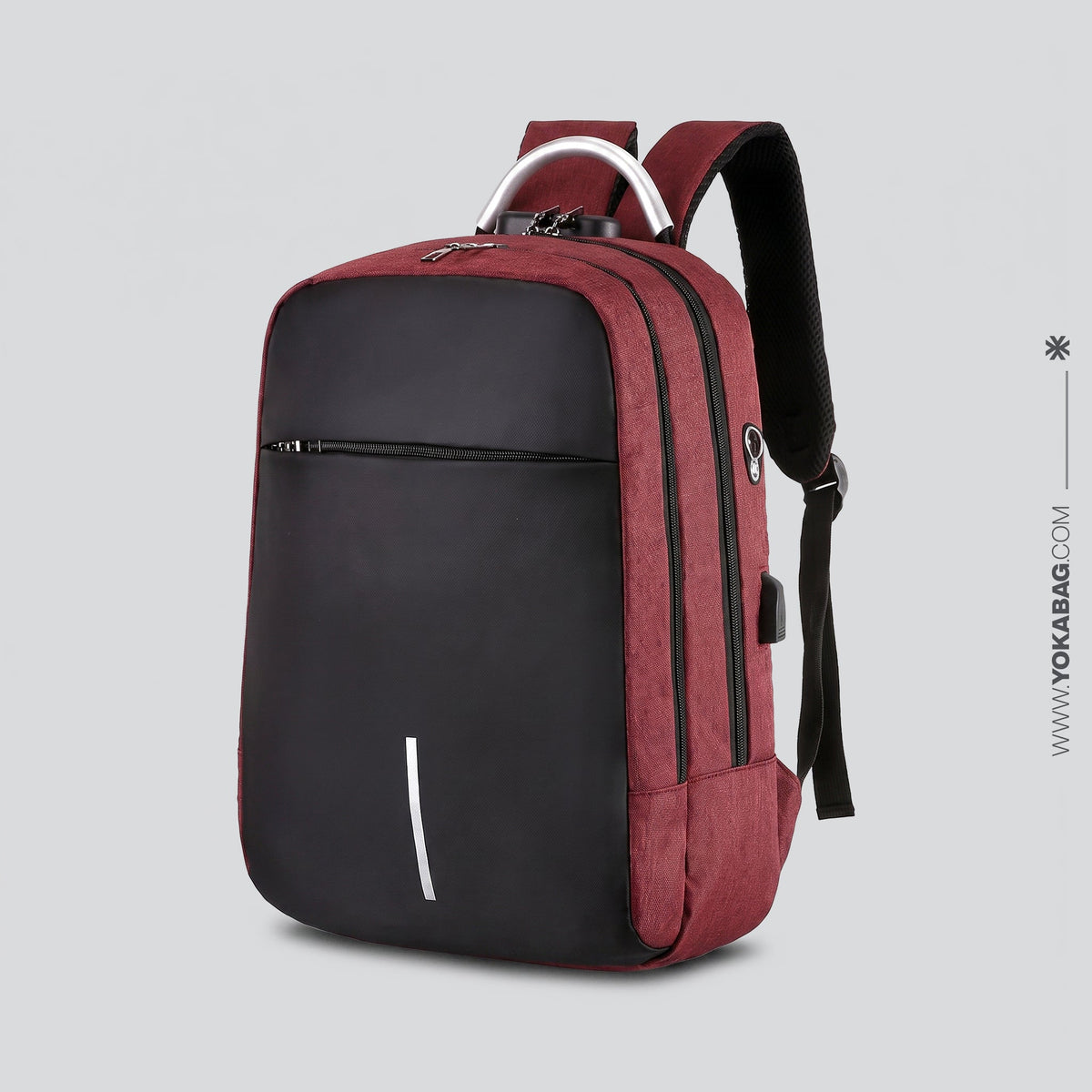 Sac à Dos Sécurisé avec Code Sécurisé – vue 10 – Yokabag