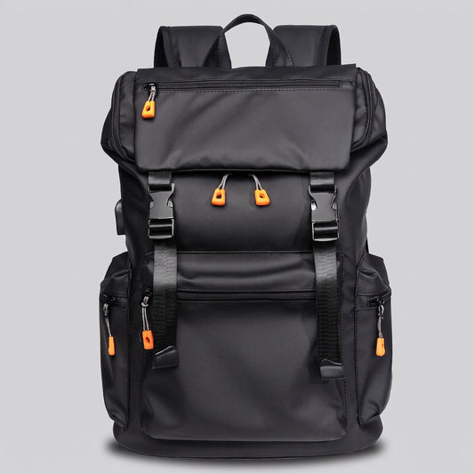 Sac à Dos de Voyage Homme - Édition Voyageurs Trendy Gris – vue 2 – Yokabag