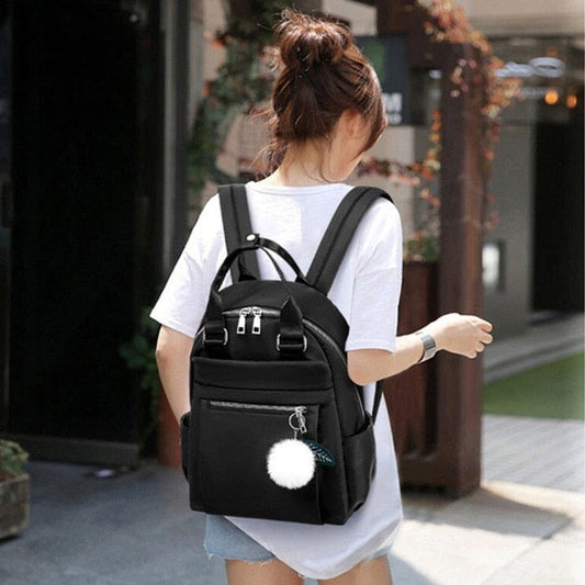 Sac à Dos Femme - Style Voyages Bleu – vue 2 – Yokabag