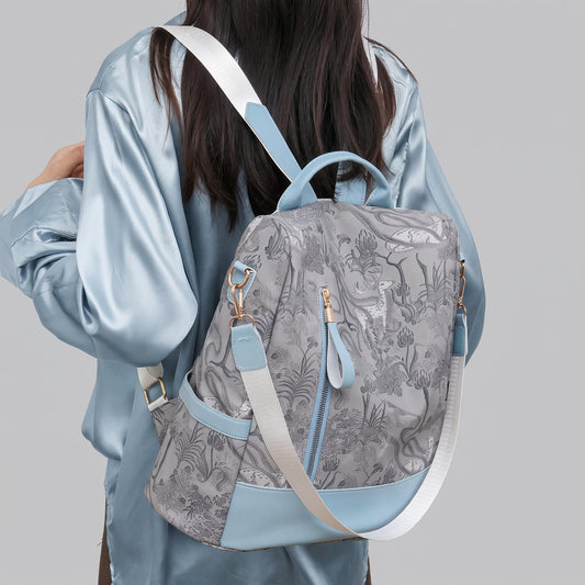 Sac à Dos Femme - Ouverture Zippée au Dos Marron – vue 2 – Yokabag