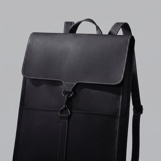 Sac à Dos Voyage Minimaliste Bleu Marine – vue 2 – Yokabag