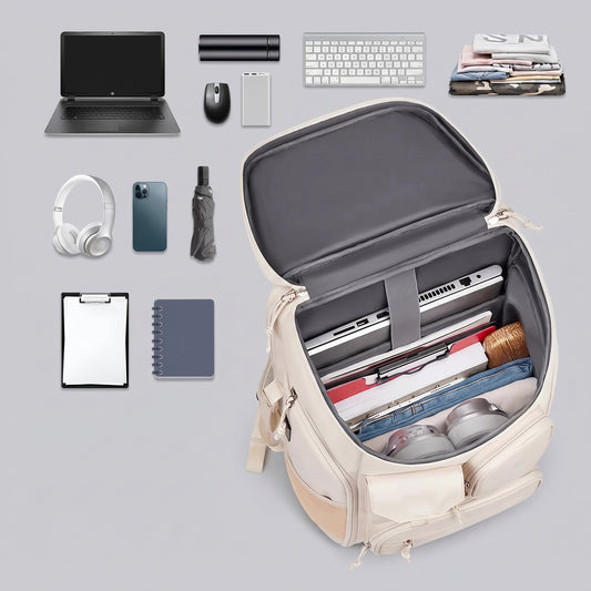 Sac à Dos Voyage pour Ordinateur 17 Pouces Noir – vue 2 – Yokabag