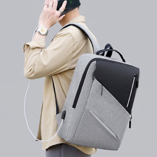 Sac à Dos pour Ordinateur Homme - Voyager Bleu Marine – vue 2 – Yokabag