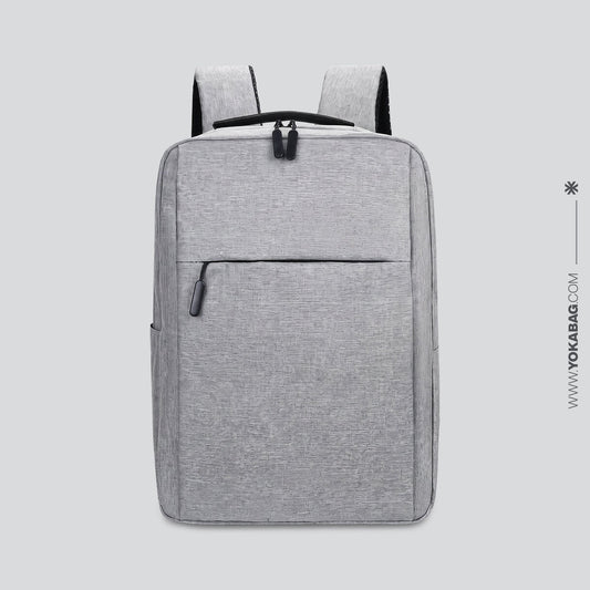 Sac à Dos PC Portable 15.6 Voyage Bleu Marine – vue 2 – Yokabag