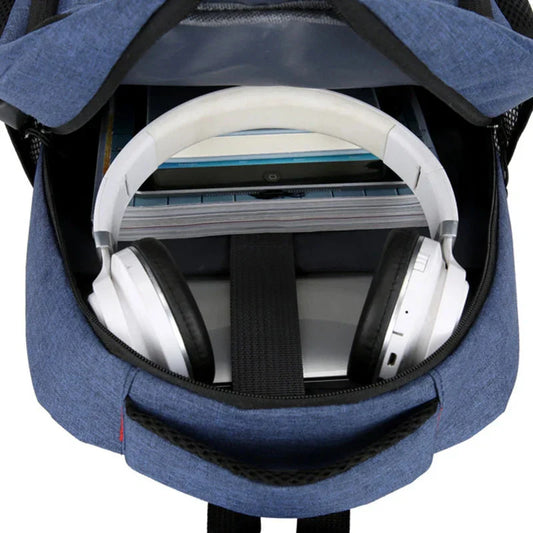 Sac à Dos pour Ordinateur 15.6 Gris – vue 2 – Yokabag