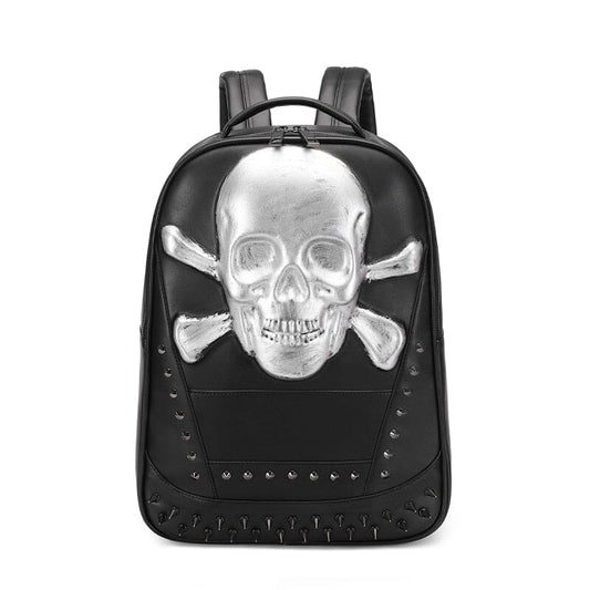 Sac à Dos Skull Tête de Mort Gold – vue 2 – Yokabag