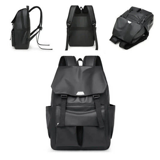 Sac à Dos Urbain Imperméable pour Voyage Bleu Marine – vue 2 – Yokabag