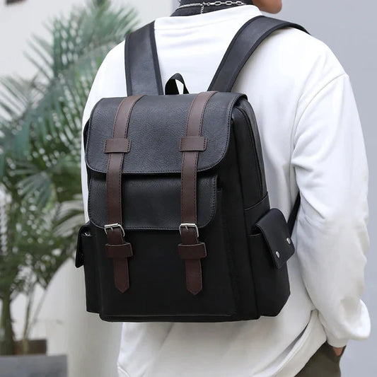 Sac à Dos Vintage - Cartable d'Exploration Marron – vue 2 – Yokabag