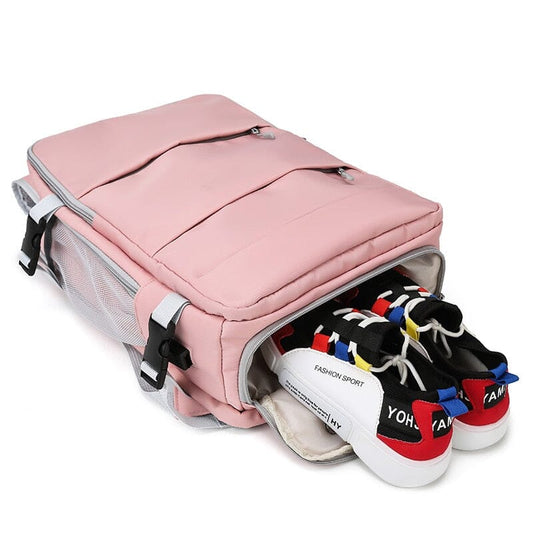 Sac à Dos Voyage Femme - Évasion Cabine Rose – vue 2 – Yokabag