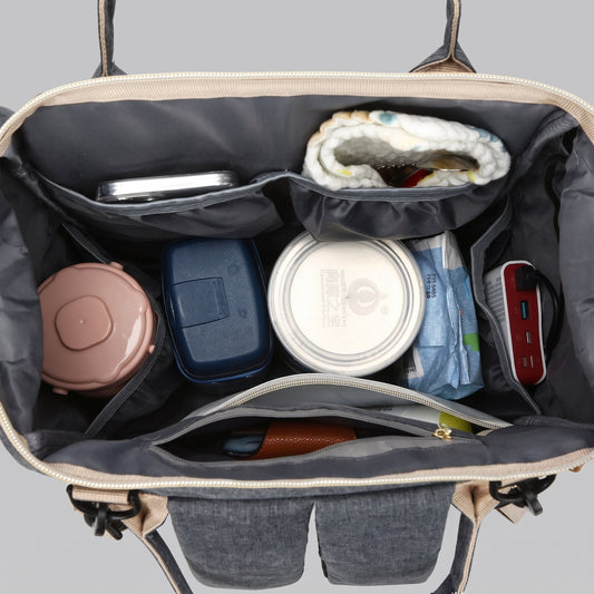 Sac de Voyage Pratique pour Bébé - Confort en Avion Anthracite – vue 2 – Yokabag