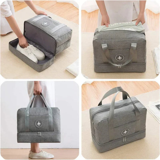 Sac de cabine Avion 40x30x20 Bleu Marine – vue 2 – Yokabag