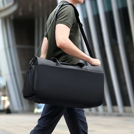 Valise Costume - Noir Bandoulière – vue 2 – Yokabag