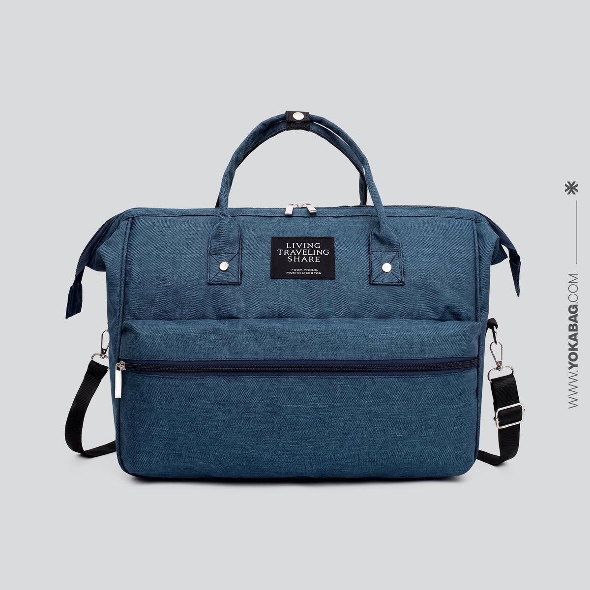 Sac de Voyage Bébé - Voyage Enfance Partage (à Bandoulière, Bleu)