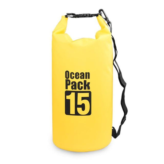 Sac de Voyage Étanche - Ocean Pack Jaune - Voyageur Étanche 15L – vue 2 – Yokabag