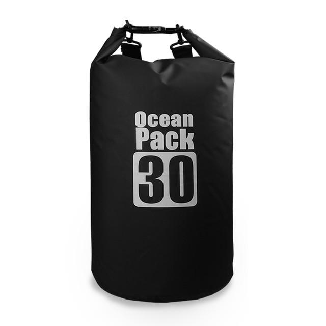 Sac de Voyage Étanche - Ocean Pack - Noir Exploration 30L – vue 4 – Yokabag