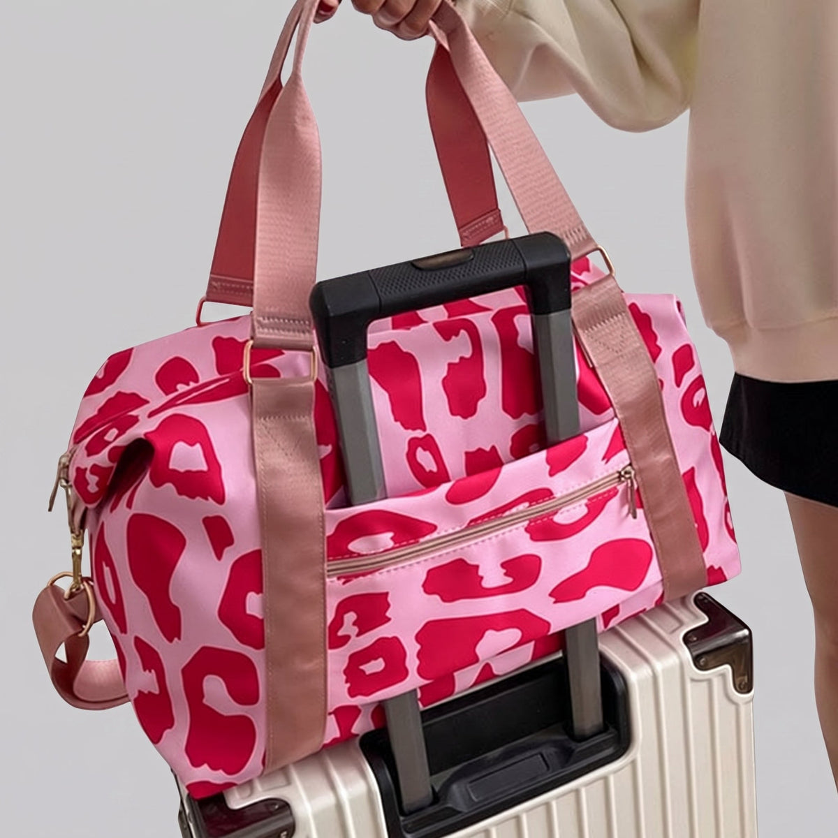 Sac de Voyage Femme - Léopard Safari – vue 5 – Yokabag