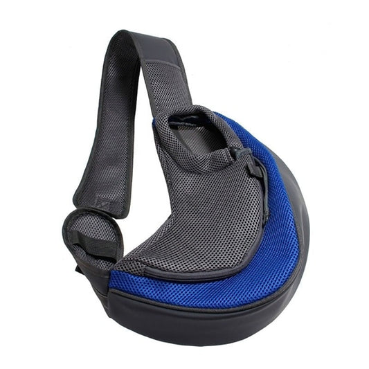 Sac de Voyage pour Chien - Bandoulière Confort 100% Voyage Bleu Marine – vue 2 – Yokabag