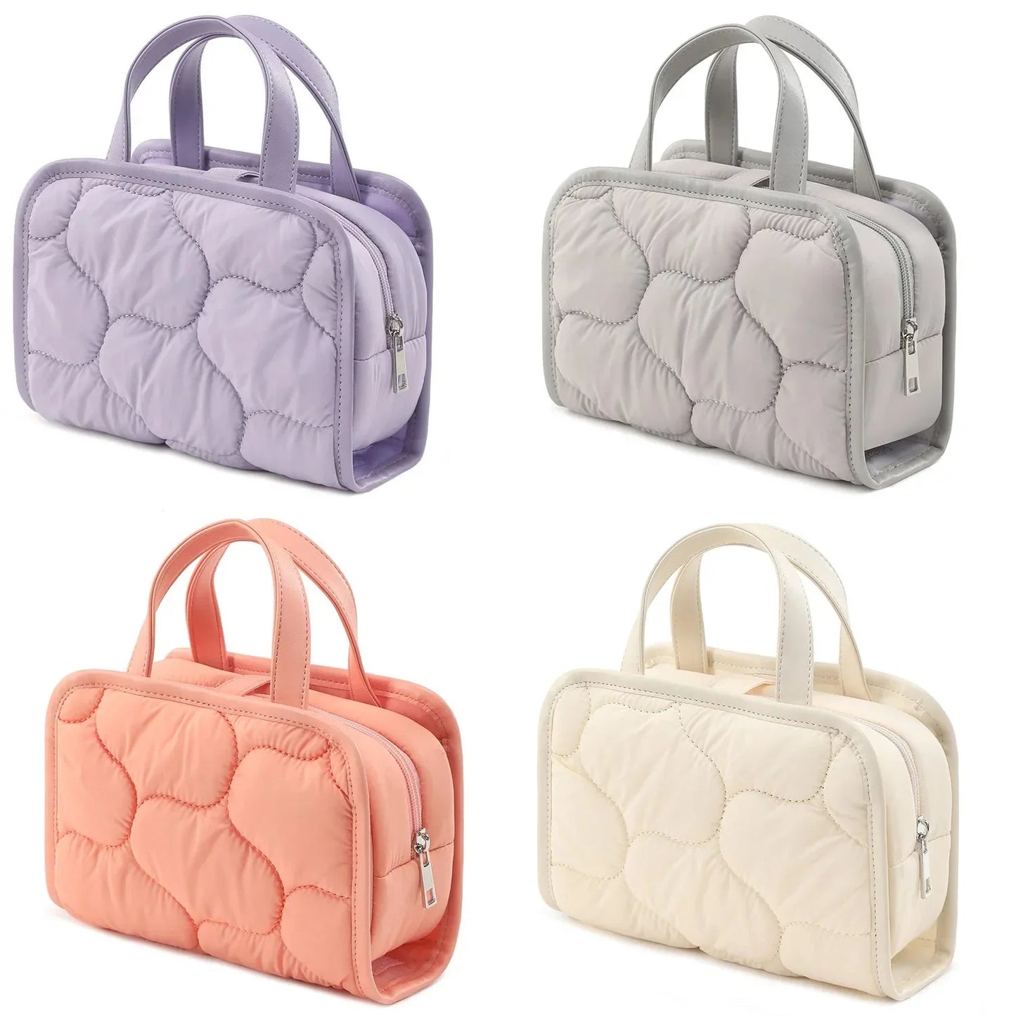 Trousse de Toilette Femme Matelassée 2-en-1 pour Voyage – vue 9 – Yokabag
