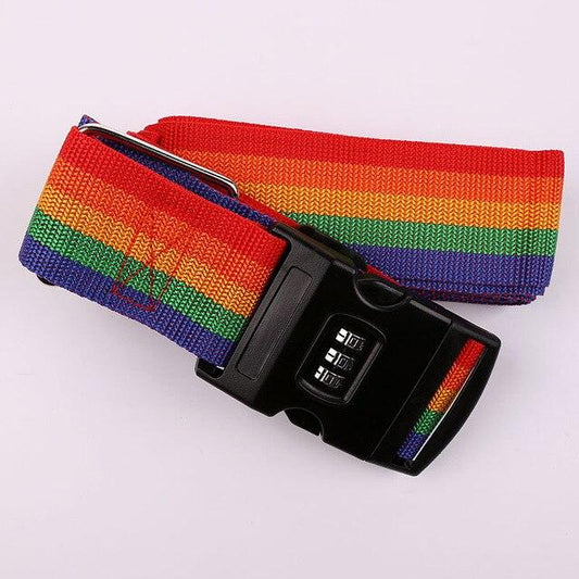 Sangle pour Valise - en Croix Multicolore Voyager – vue 2 – Yokabag