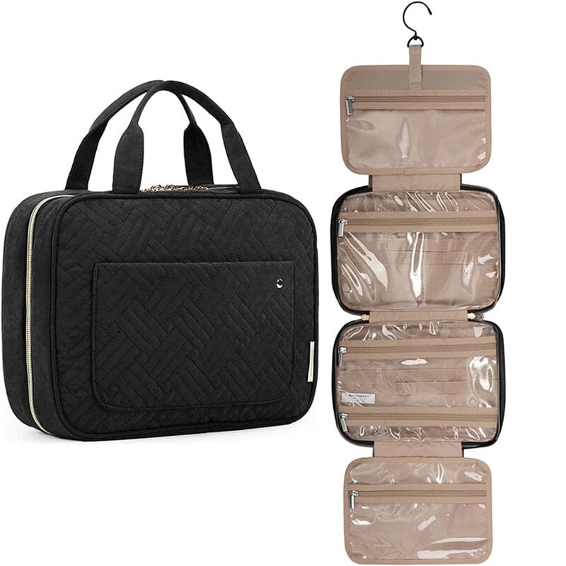 Trousse de Toilette de Voyage Femme à Suspendre en Tissus – vue 4 – Yokabag