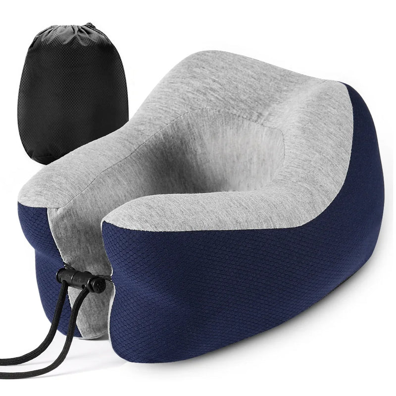Coussin de Voyage Bleu Marine – Yokabag