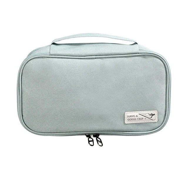 Pochette Lingerie de Voyage pour Femme Marron – vue 6 – Yokabag
