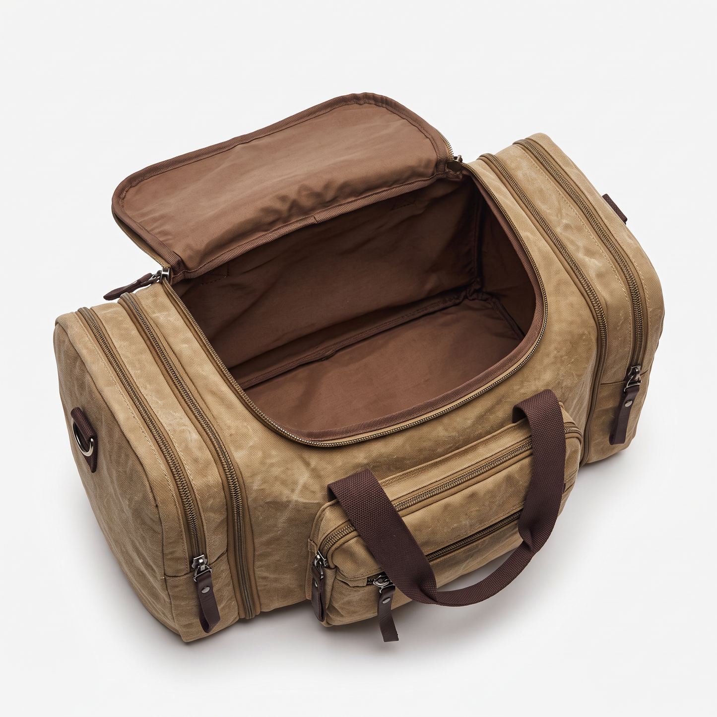 Sac de Voyage Vintage - Explorateur du Monde