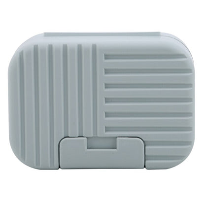 Boîte à Savon de Voyage Collection Rayures Vert – vue 3 – Yokabag