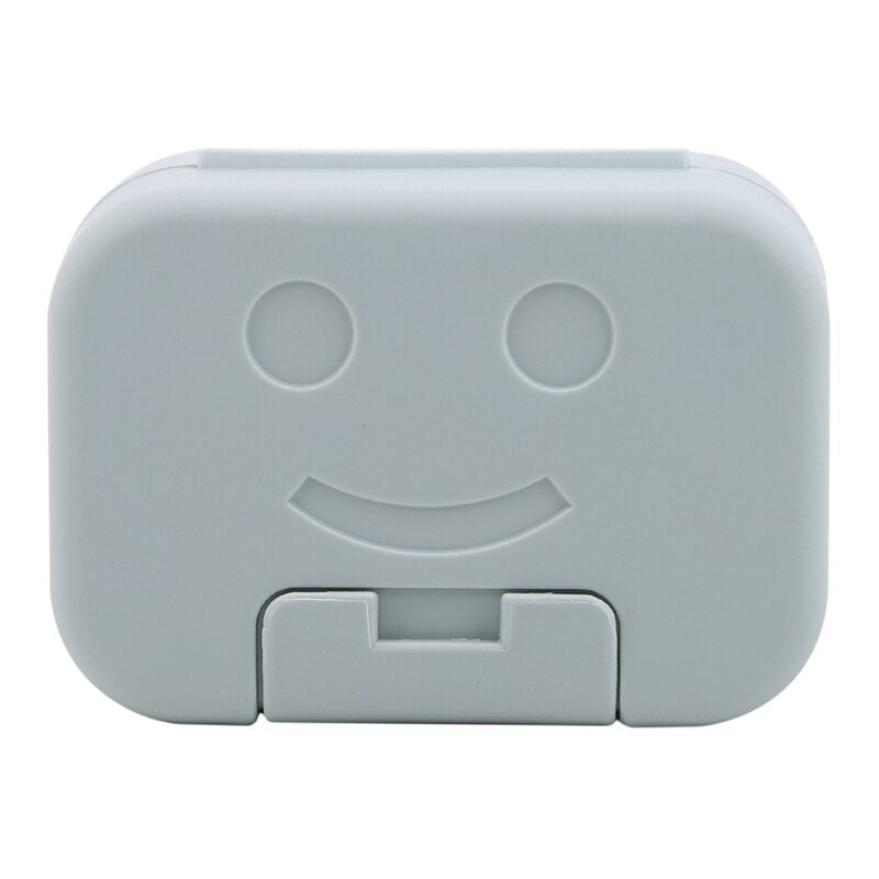 Boîte à Savon de Voyage - Smiley Vert – vue 2 – Yokabag