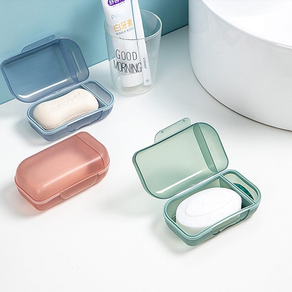 Boîte à Savon Nomade - Ultra Light Rose – vue 3 – Yokabag