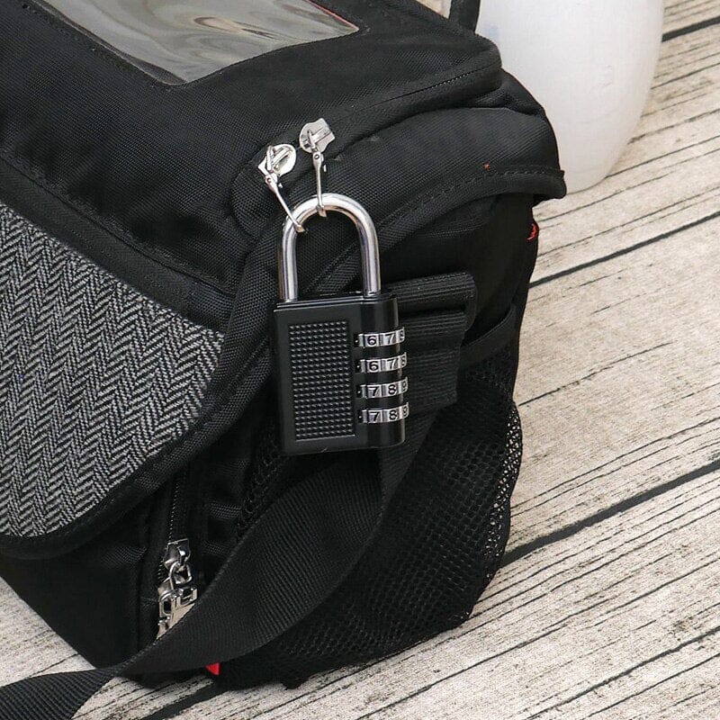 Cadenas Valise - Combinaison 4 Chiffres Rouge – vue 3 – Yokabag