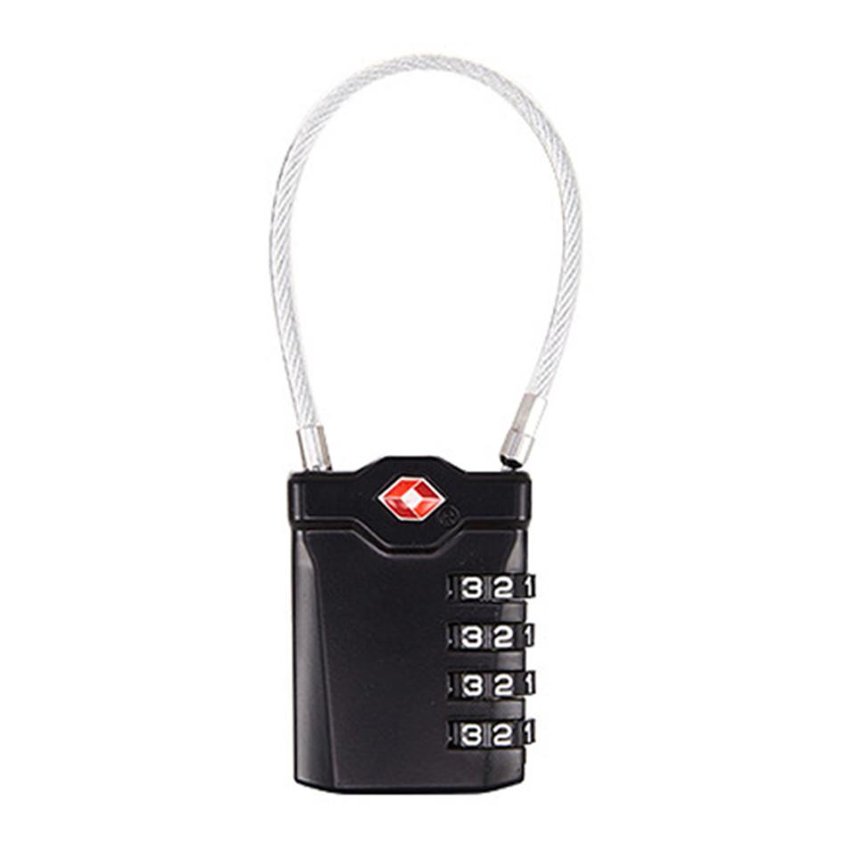 Cadenas Valise - Smart Lock by TSA Noir – vue 2 – Yokabag