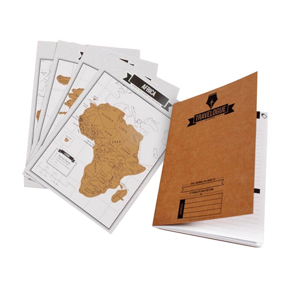 Travelogue avec Cartes du Monde à Gratter – vue 3 – Yokabag