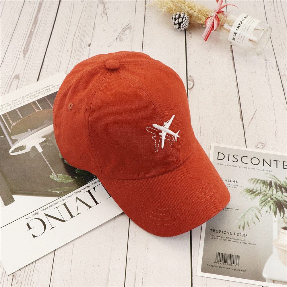 Casquette Avion - Prête pour l'embarquement Beige – vue 5 – Yokabag