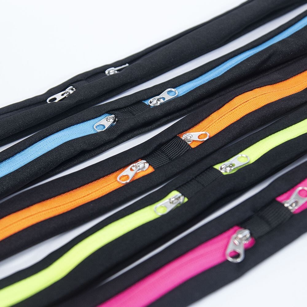 Ceinture de Voyage Multipoches Extensible de Voyage Rose – vue 3 – Yokabag