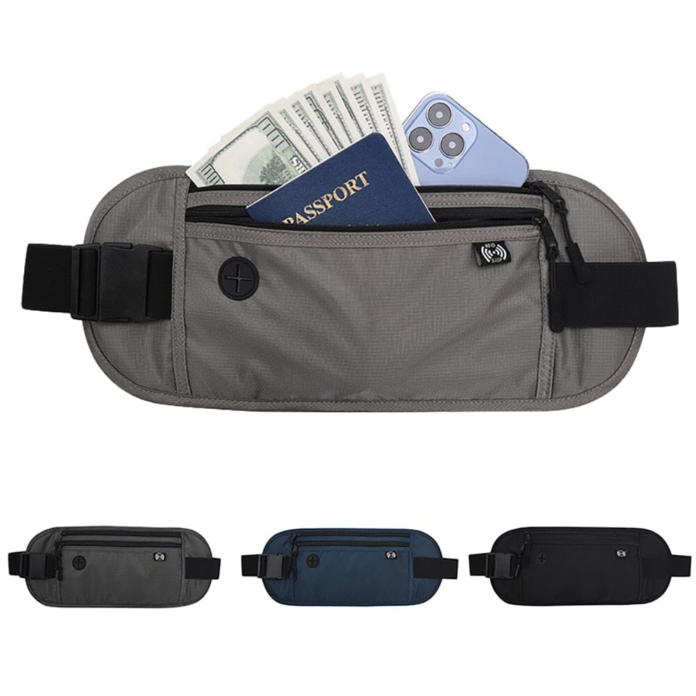 Ceinture Portefeuille de Voyage- Safe Travels (Sécurisé RFID)